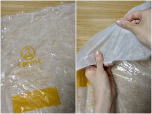 リネットの不織布カバー